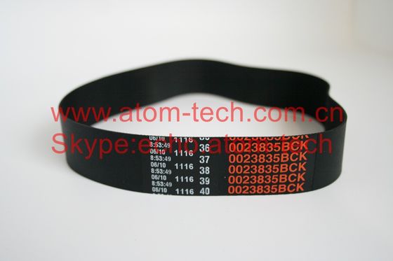 China Geldautomat Geldautomat Ersatzteile 009-0023835 Geldautomat Teile 5877 Transport Schwarzer Flachriemen 0090023835 fournisseur