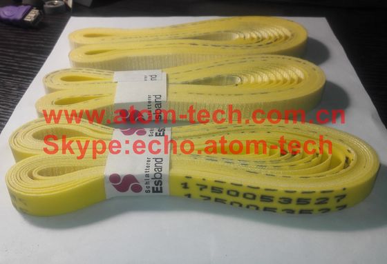 China ATM machine atm spare parts 1750053527 Flatbelt yellow ATM Parts Wincor 01750053527 fournisseur