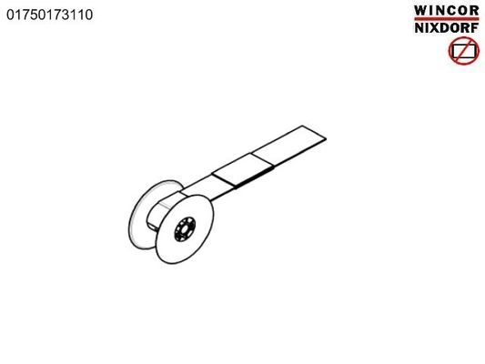 China ATM Machine ATM spare parts 1750173110 WINCOR PARTS CINEO C4060 FOIL SPOOL LEFT_S CPL. 01750173110 IN MOULDE1750126457 fournisseur