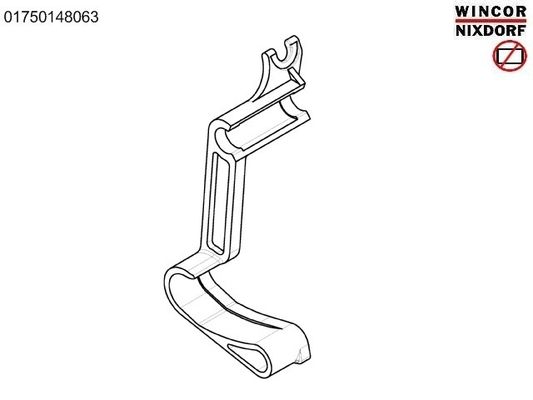 China ATM Machine ATM spare parts 1750148063 Wincor Cineo C4060 PLUNGER-LEFT 01750148063 in moudle 1750200435 fournisseur
