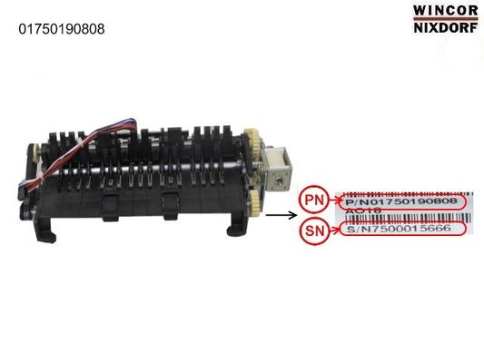 China 1750190808 ATM Machine ATM spare parts cineo C4060 Transp Module Head CAT 2 Cass. CRS 01750190808 fournisseur