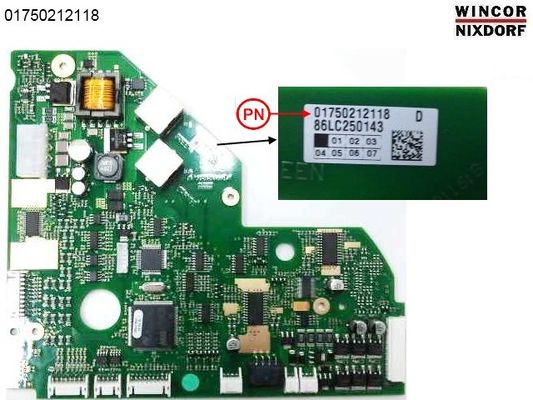 China 1750212118 Geldautomaten Wincor Nixdorf C4060 cineo Steuerplatte 01750212118 im Modell 1750220000 fournisseur