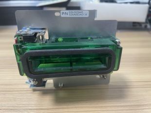 China 0090031367A NCR ATM Spare Parts NCR parts 66XX  card reader mouth GREEN NU-MCRW SAFE THROAT 009-0031367A fournisseur