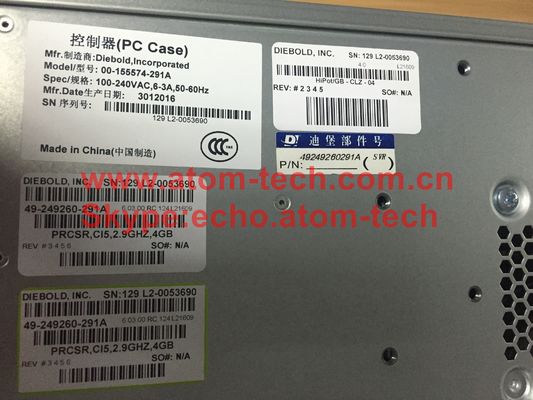 ATM-Automat ATM-Ersatzteile 49-249260-291A ATM-Teile PRCSR,BASE, CI5, 2,9GHZ, 4GB Opteva 368 PC Core 49249260291A fournisseur