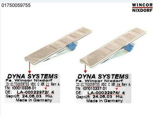 1750059755 Wincor Nixdorf TEILE Geldautomatenteile 01750059755 Wincor 2050XE Funktionstaste 1750059755 12,1'' 01750059753 fournisseur