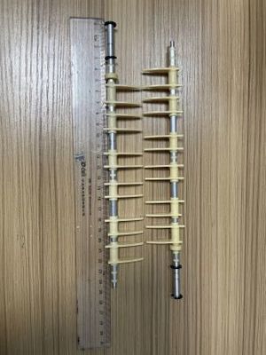 ATM parts Wincor Nixdorf  Note Diverter Shaft, Plastic Teeth, 245 long, 12 3Teeth fournisseur