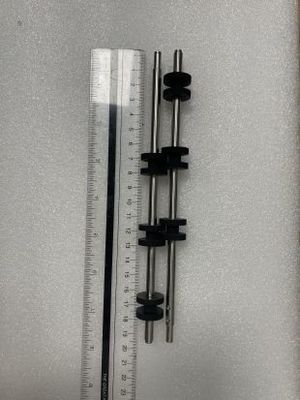 1750139101 ATM Machine Parts Wincor Nixdorf parts ATM C4060 IO moudle Rubber 6 wheel shaft 01750139101 fournisseur
