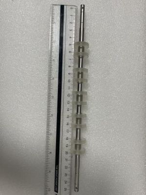 01750220000 ATM Machine Parts Wincor Nixdorf parts ATM C4060 RM3 Silicone rollers shaft 247MM, "10 Rollers"used on  IO 1750220000 fournisseur