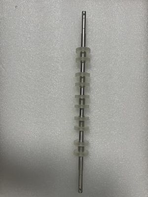 01750220000 ATM Machine Parts Wincor Nixdorf parts ATM C4060 RM3 Silicone rollers shaft 247MM, "10 Rollers"used on  IO 1750220000 fournisseur