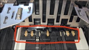 ATM Spare Parts Diebold Nixdorf gear shaft for  C4060 Cassettes  1750155418  01750155418 fournisseur